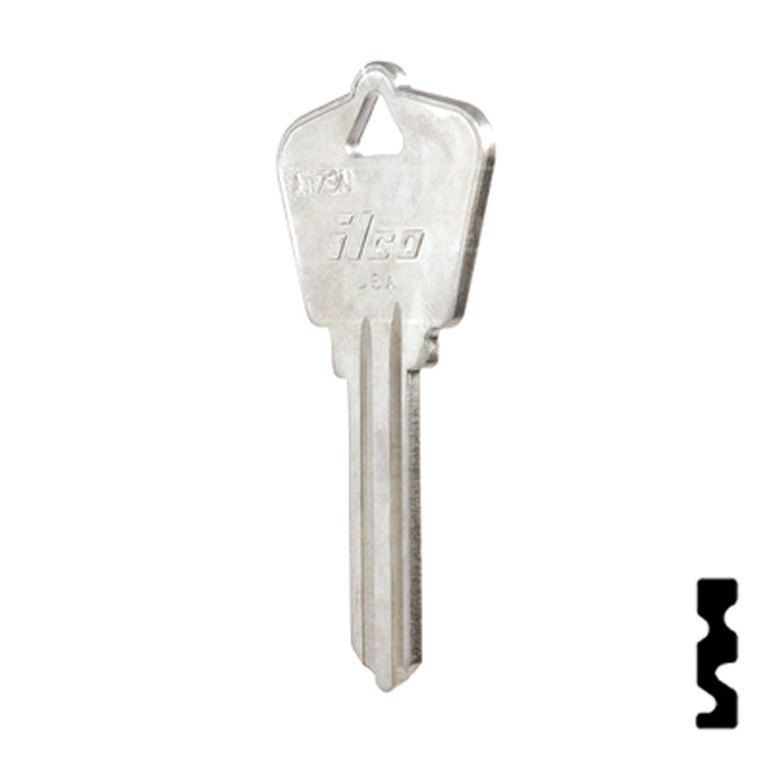 Uncut Key Blank | Arrow | A1179N Residential-Commercial Key Ilco
