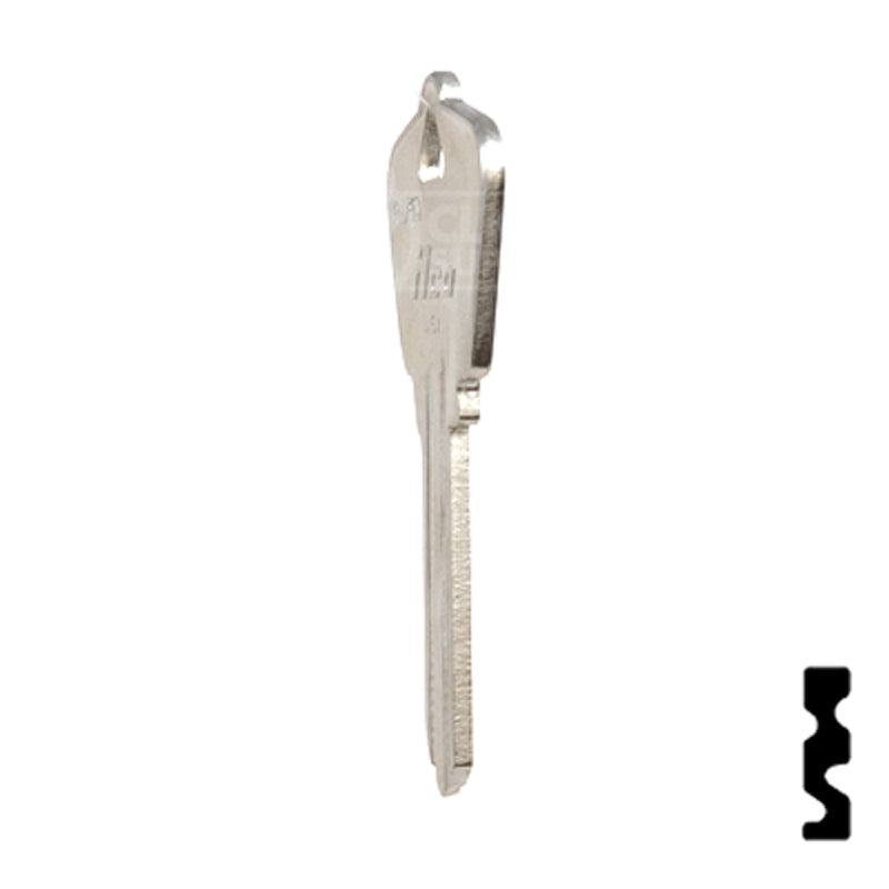 Uncut Key Blank | Arrow | A1179N Residential-Commercial Key Ilco