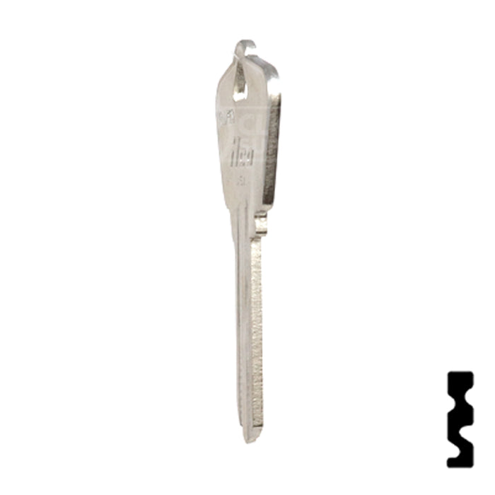 Uncut Key Blank | Arrow | A1179N Residential-Commercial Key Ilco