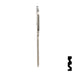 Uncut Key Blank | Arrow | A1179N Residential-Commercial Key Ilco