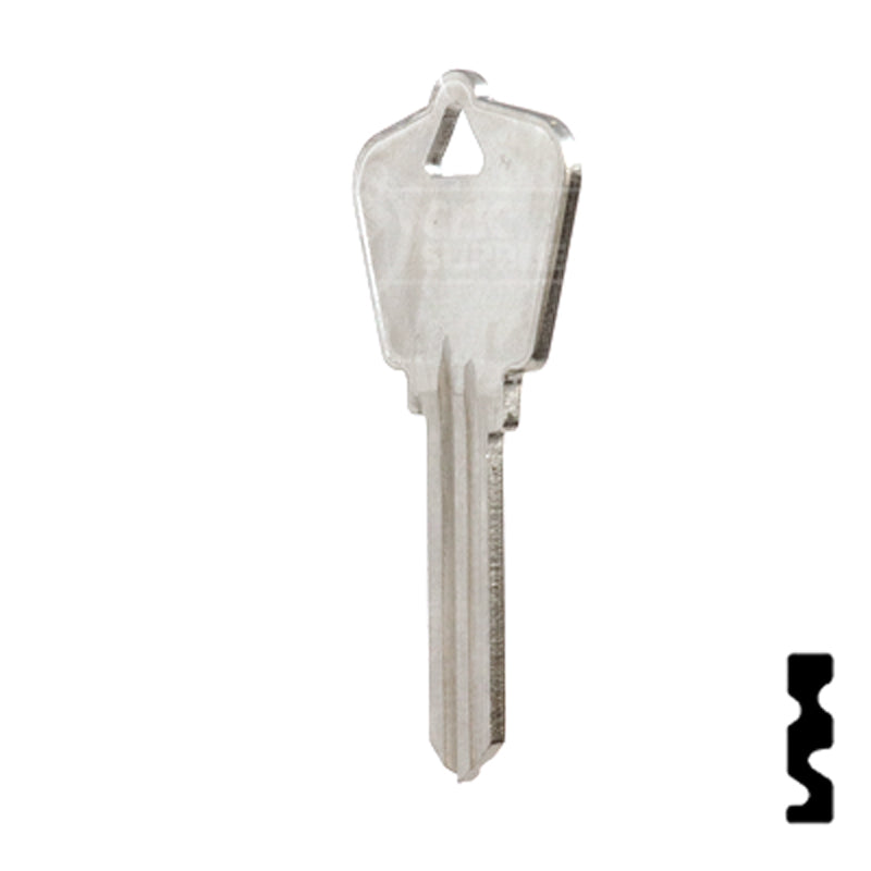 Uncut Key Blank | Arrow | A1179N Residential-Commercial Key Ilco