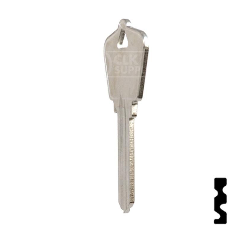 Uncut Key Blank | Arrow | A1179N Residential-Commercial Key Ilco