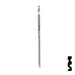 Uncut Key Blank | Arrow | A1179N Residential-Commercial Key Ilco
