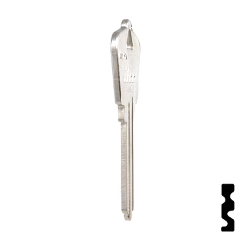 Uncut Key Blank | Arrow | A1179N Residential-Commercial Key Ilco
