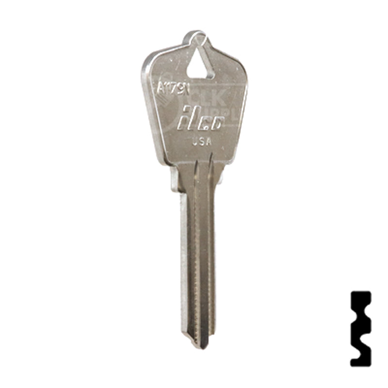 Uncut Key Blank | Arrow | A1179N Residential-Commercial Key Ilco
