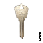 Uncut Key Blank | Arrow | A1179N Residential-Commercial Key Ilco