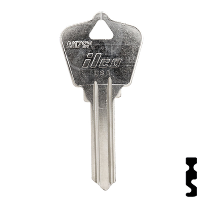 Uncut Key Blank | Arrow | A1179P Residential-Commercial Key Ilco