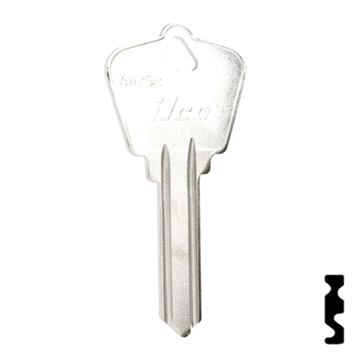 Uncut Key Blank | Arrow | A1179R Residential-Commercial Key Ilco