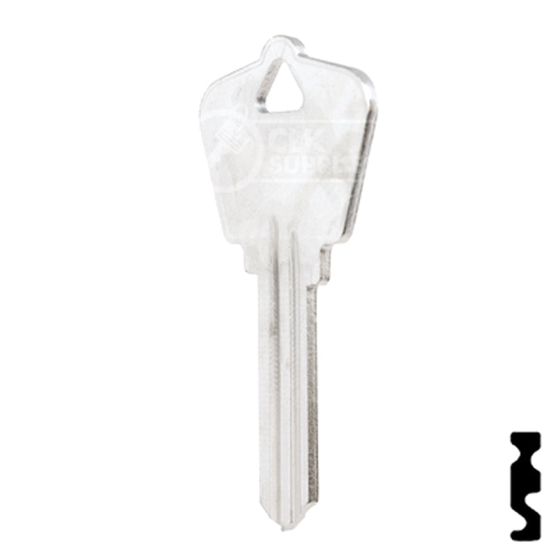 Uncut Key Blank | Arrow | A1179R Residential-Commercial Key Ilco