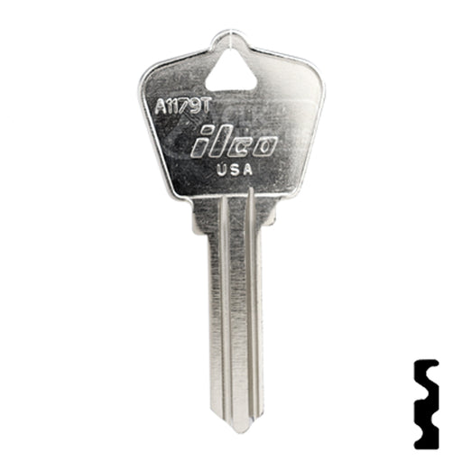 Uncut Key Blank | Arrow | A1179T Residential-Commercial Key Ilco