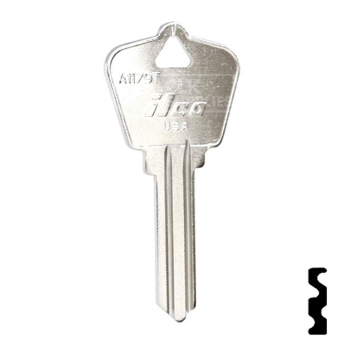 Uncut Key Blank | Arrow | A1179T Residential-Commercial Key Ilco