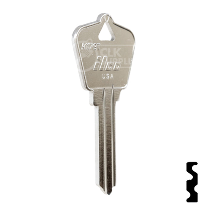 Uncut Key Blank | Arrow | A1179T Residential-Commercial Key Ilco