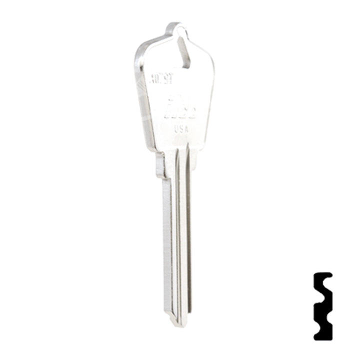 Uncut Key Blank | Arrow | A1179T Residential-Commercial Key Ilco