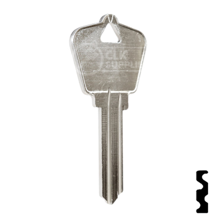 Uncut Key Blank | Arrow | A1179T Residential-Commercial Key Ilco