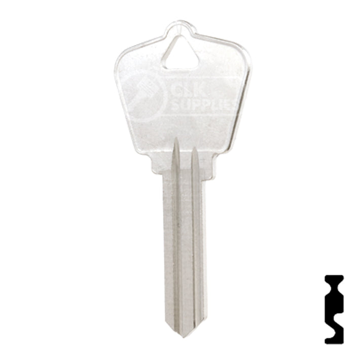 Uncut Key Blank | Arrow | A1179V Residential-Commercial Key Ilco