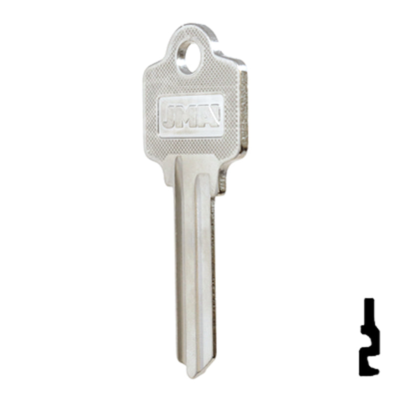 Uncut Key Blank | Arrow | AR3-NP, 6-Pin Residential-Commercial Key JMA USA