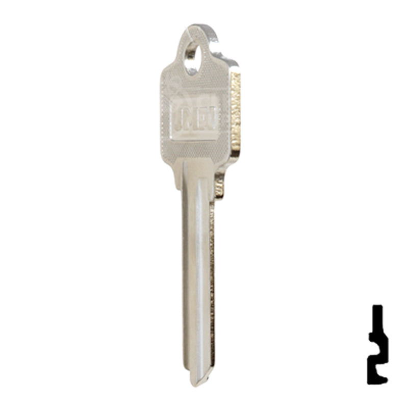 Uncut Key Blank | Arrow | AR3-NP, 6-Pin Residential-Commercial Key JMA USA