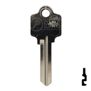 Uncut Key Blank | Arrow | AR3-NP, 6-Pin Residential-Commercial Key JMA USA
