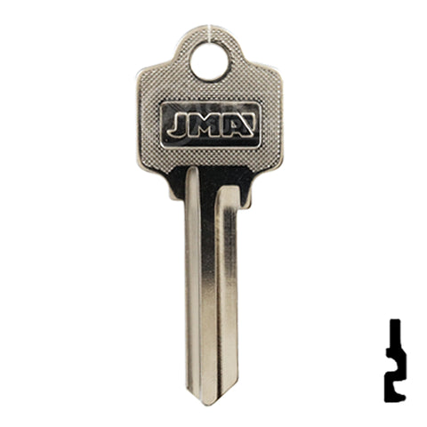 Uncut Key Blank | Arrow | AR3-NP, 6-Pin Residential-Commercial Key JMA USA