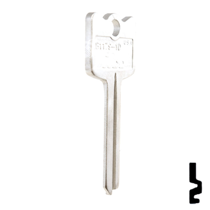 Uncut Key Blank | Arrow | B1179-1D Residential-Commercial Key Ilco