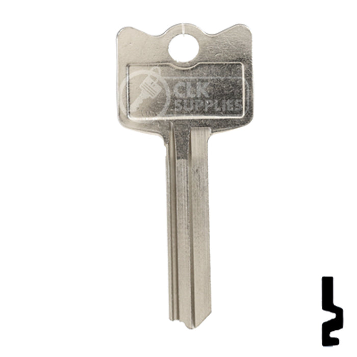 Uncut Key Blank | Arrow | B1179-1D Residential-Commercial Key Ilco