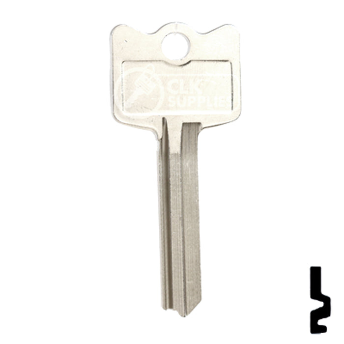 Uncut Key Blank | Arrow | B1179-1D Residential-Commercial Key Ilco