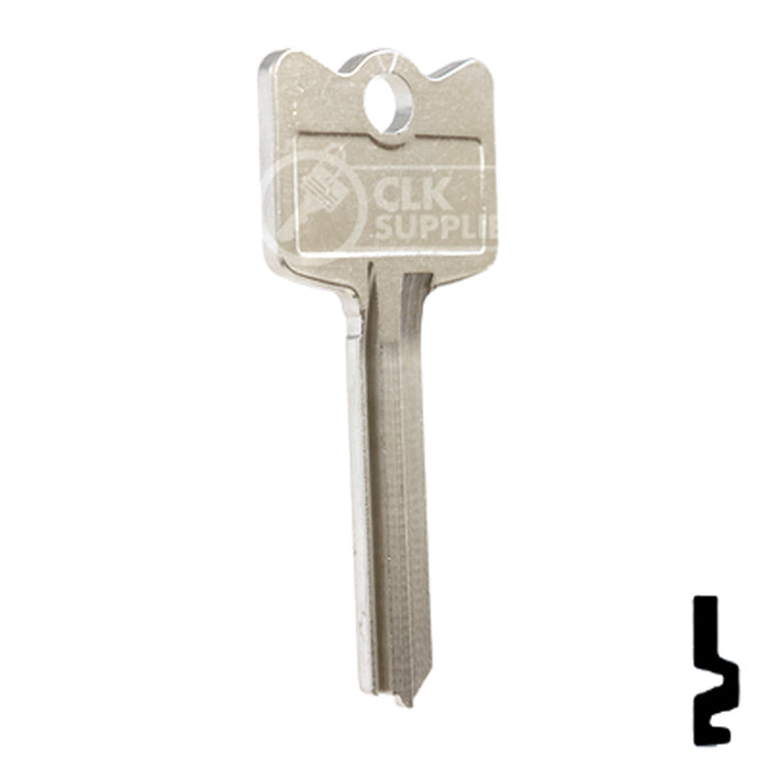 Uncut Key Blank | Arrow | B1179-1D Residential-Commercial Key Ilco