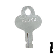 Uncut Key Blank | Arrow | BD198 Residential-Commercial Key Framon Manufacturing Company, Inc