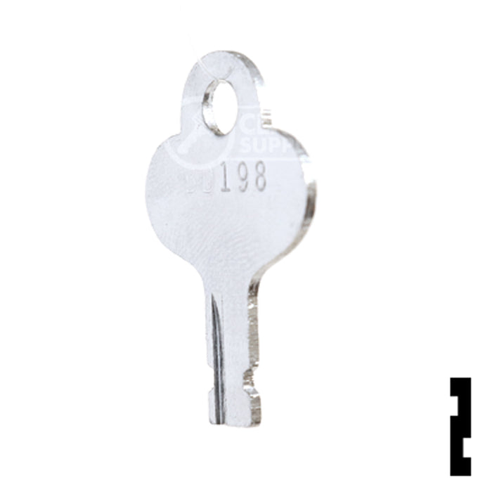 Uncut Key Blank | Arrow | BD198 Residential-Commercial Key Framon Manufacturing Company, Inc