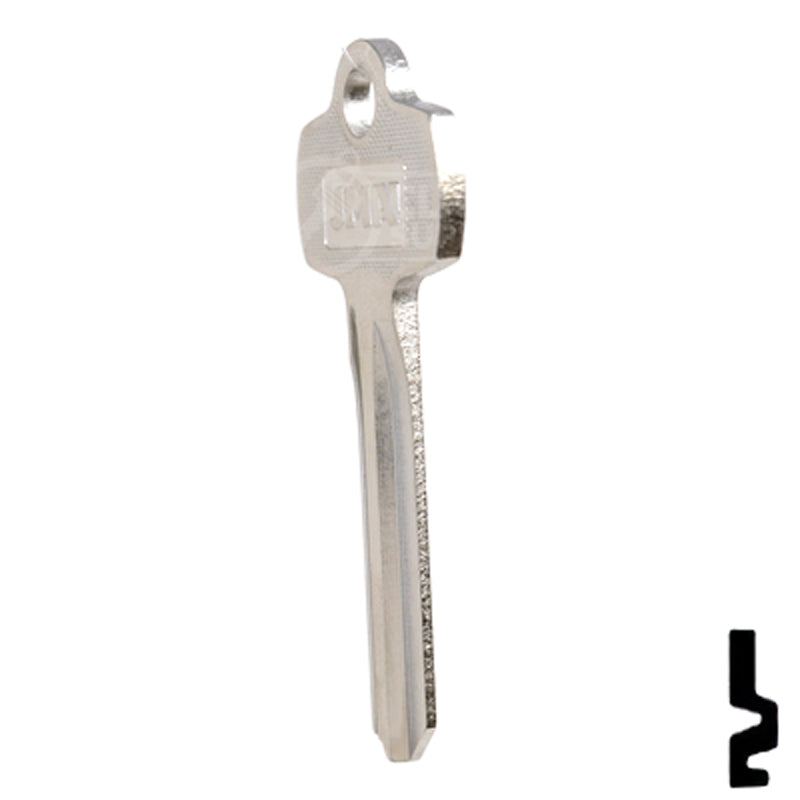 Uncut Key Blank | Arrow | C1D, B11791D, ARR-7D Residential-Commercial Key JMA USA
