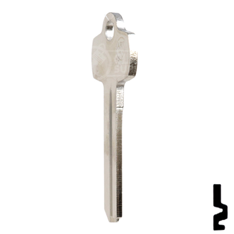 Uncut Key Blank | Arrow | C1D, B11791D, ARR-7D Residential-Commercial Key JMA USA