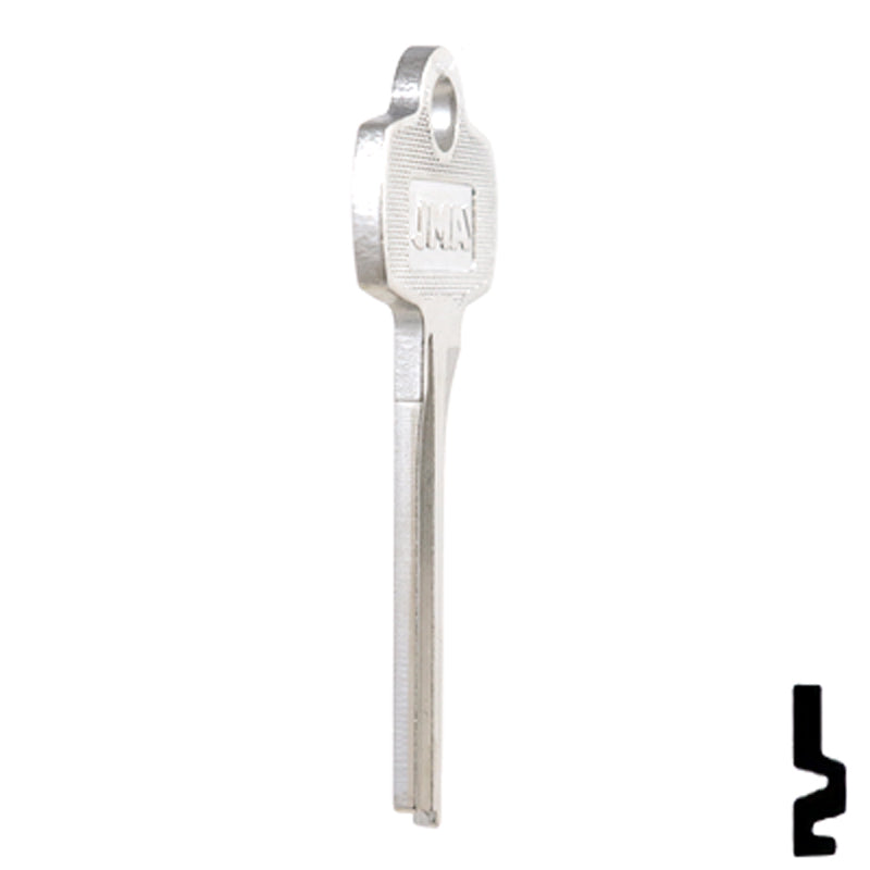Uncut Key Blank | Arrow | C1D, B11791D, ARR-7D Residential-Commercial Key JMA USA