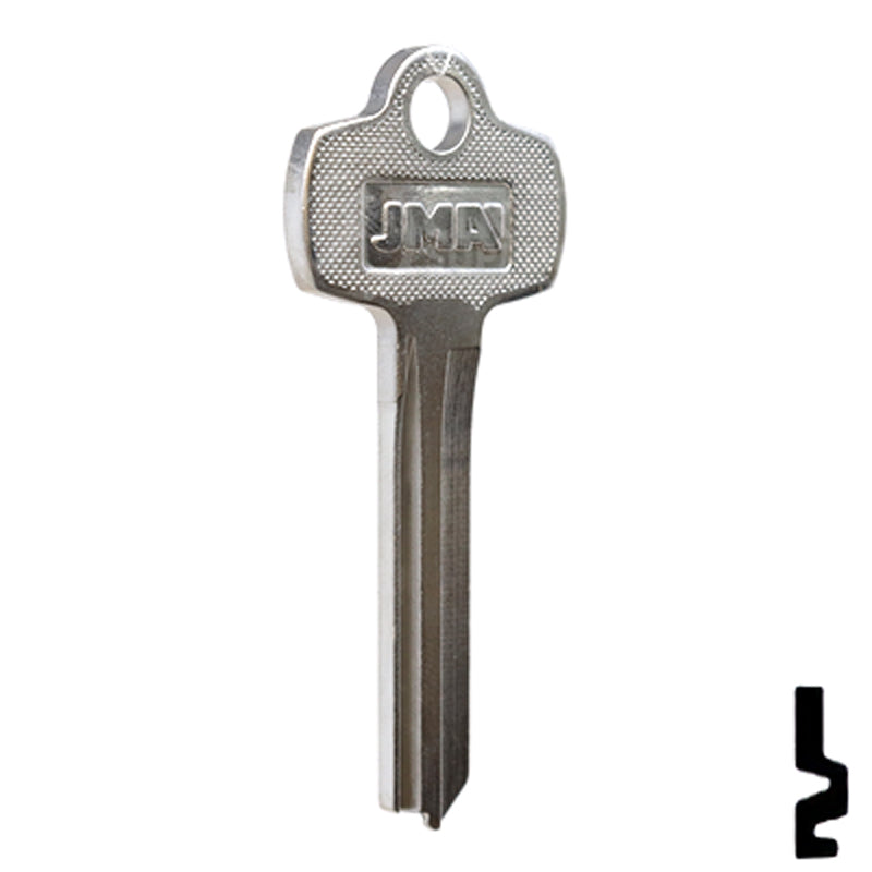 Uncut Key Blank | Arrow | C1D, B11791D, ARR-7D Residential-Commercial Key JMA USA