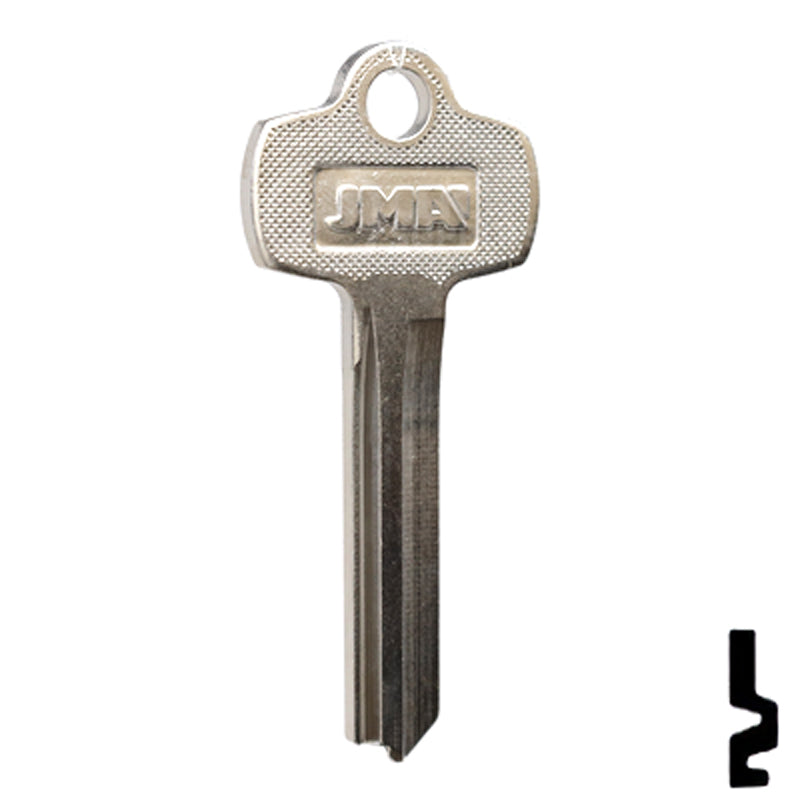 Uncut Key Blank | Arrow | C1D, B11791D, ARR-7D Residential-Commercial Key JMA USA