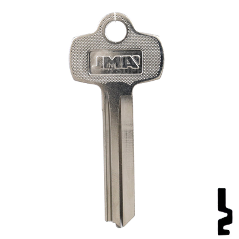 Uncut Key Blank | Arrow | C1D, B11791D, ARR-7D Residential-Commercial Key JMA USA