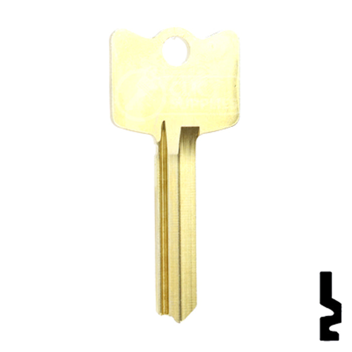 Uncut Key Blank | Arrow | CH1C Residential-Commercial Key Ilco