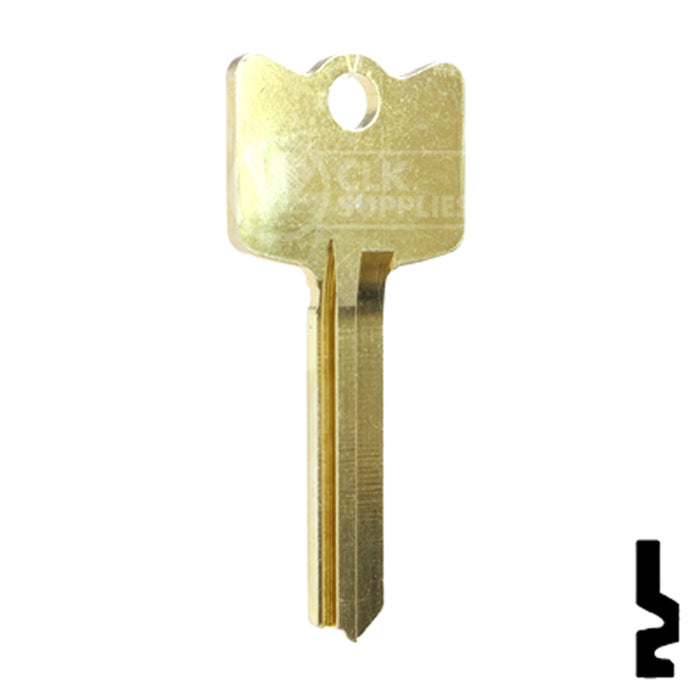 Uncut Key Blank | Arrow | CH1C Residential-Commercial Key Ilco