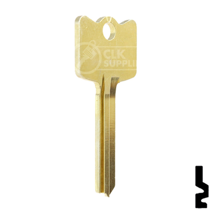 Uncut Key Blank | Arrow | CH1C Residential-Commercial Key Ilco