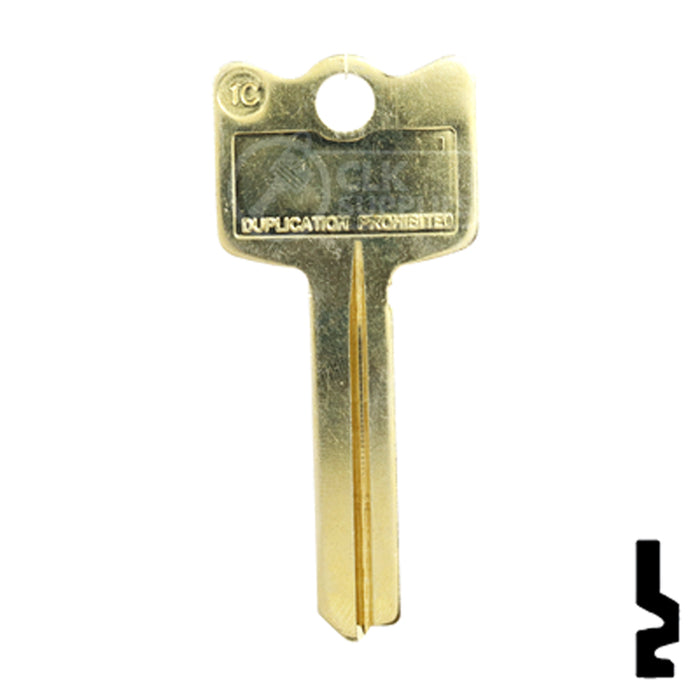 Uncut Key Blank | Arrow | CH1C Residential-Commercial Key Ilco