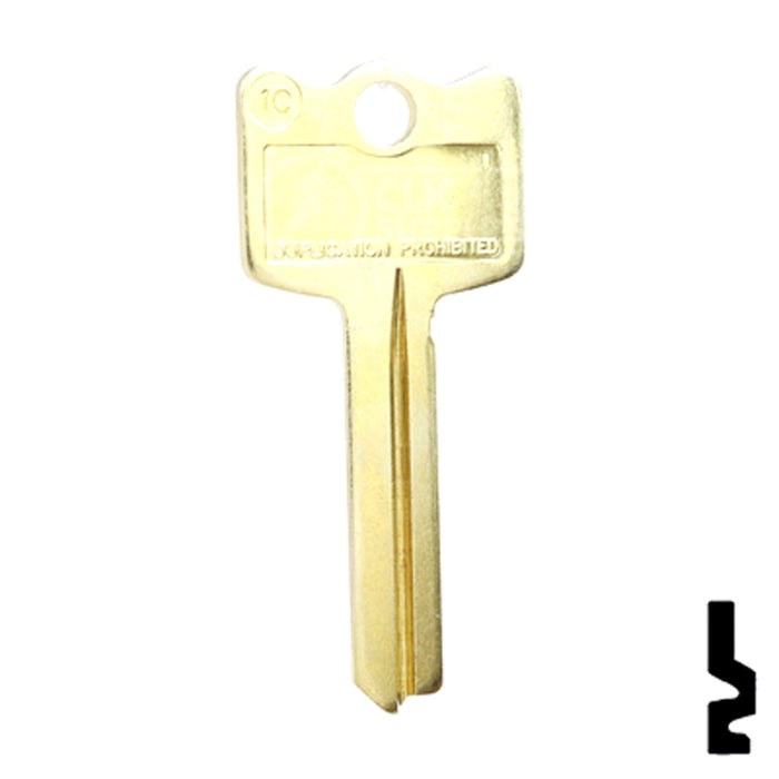 Uncut Key Blank | Arrow | CH1C Residential-Commercial Key Ilco