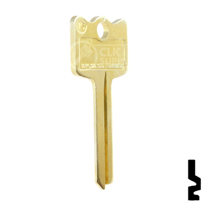 Uncut Key Blank | Arrow | CH1C Residential-Commercial Key Ilco