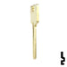 Uncut Key Blank | Arrow | CH1D Residential-Commercial Key Ilco