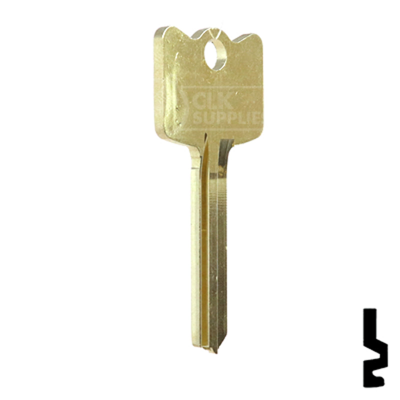 Uncut Key Blank | Arrow | CH1D Residential-Commercial Key Ilco