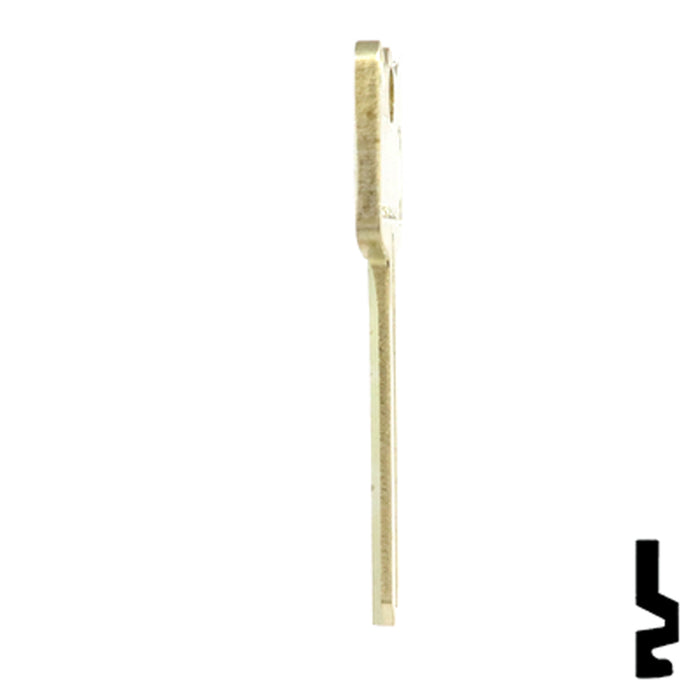 Uncut Key Blank | Arrow | CH1D Residential-Commercial Key Ilco