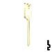 Uncut Key Blank | Arrow | CH1D Residential-Commercial Key Ilco