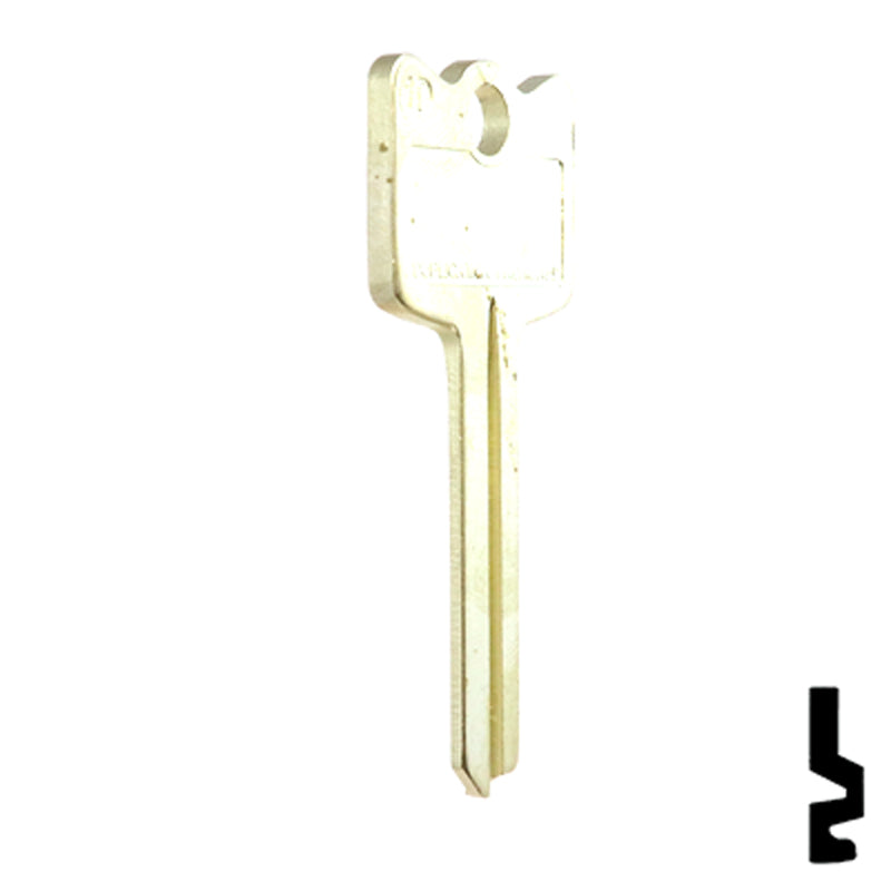Uncut Key Blank | Arrow | CH1D Residential-Commercial Key Ilco