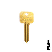 Uncut Key Blank | Arrow Keyway | DND-AR4-BR Residential-Commercial Key Ilco