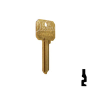 Uncut Key Blank | Arrow Keyway | DND-AR4-BR Residential-Commercial Key Ilco
