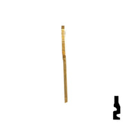 Uncut Key Blank | Arrow Keyway | DND-AR4-BR Residential-Commercial Key Ilco