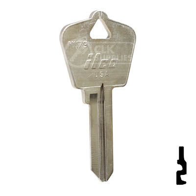 Uncut Key Blank | Arrow | N1179 Residential-Commercial Key Ilco